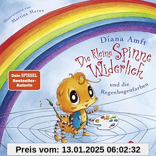 Die kleine Spinne Widerlich und die Regenbogenfarben (Pappbilderbuch)