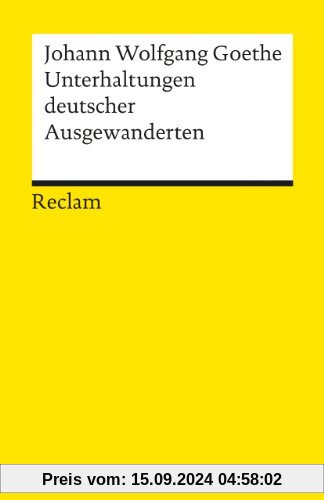 Unterhaltungen deutscher Ausgewanderten