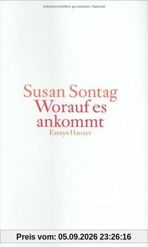 Worauf es ankommt: Essays