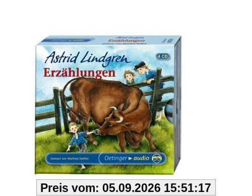 Erzählungen. 4 CDs: Lesung