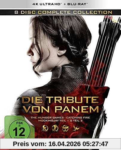 Die Tribute von Panem - Complete Collection (4K Ultra-HD) [Blu-ray]
