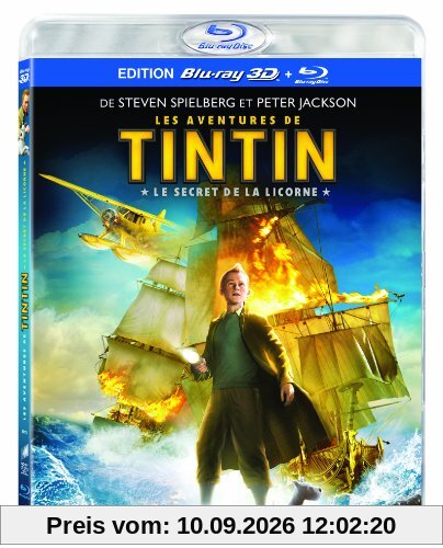 Les aventures de tintin : le secret de la licorne [Blu-ray] [FR Import]