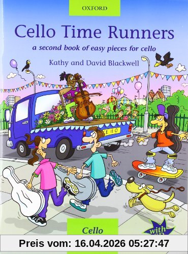 Cello Time Runners, w. Audio-CD