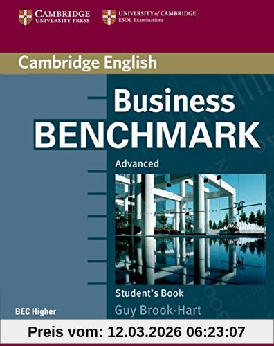 Guy Brook-Hart Business Benchmark, Internationale Ausgabe. Student's Book Bec Higher Edition