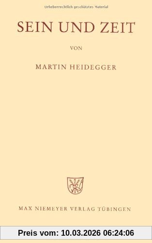 Martin Heidegger Sein Und Zeit