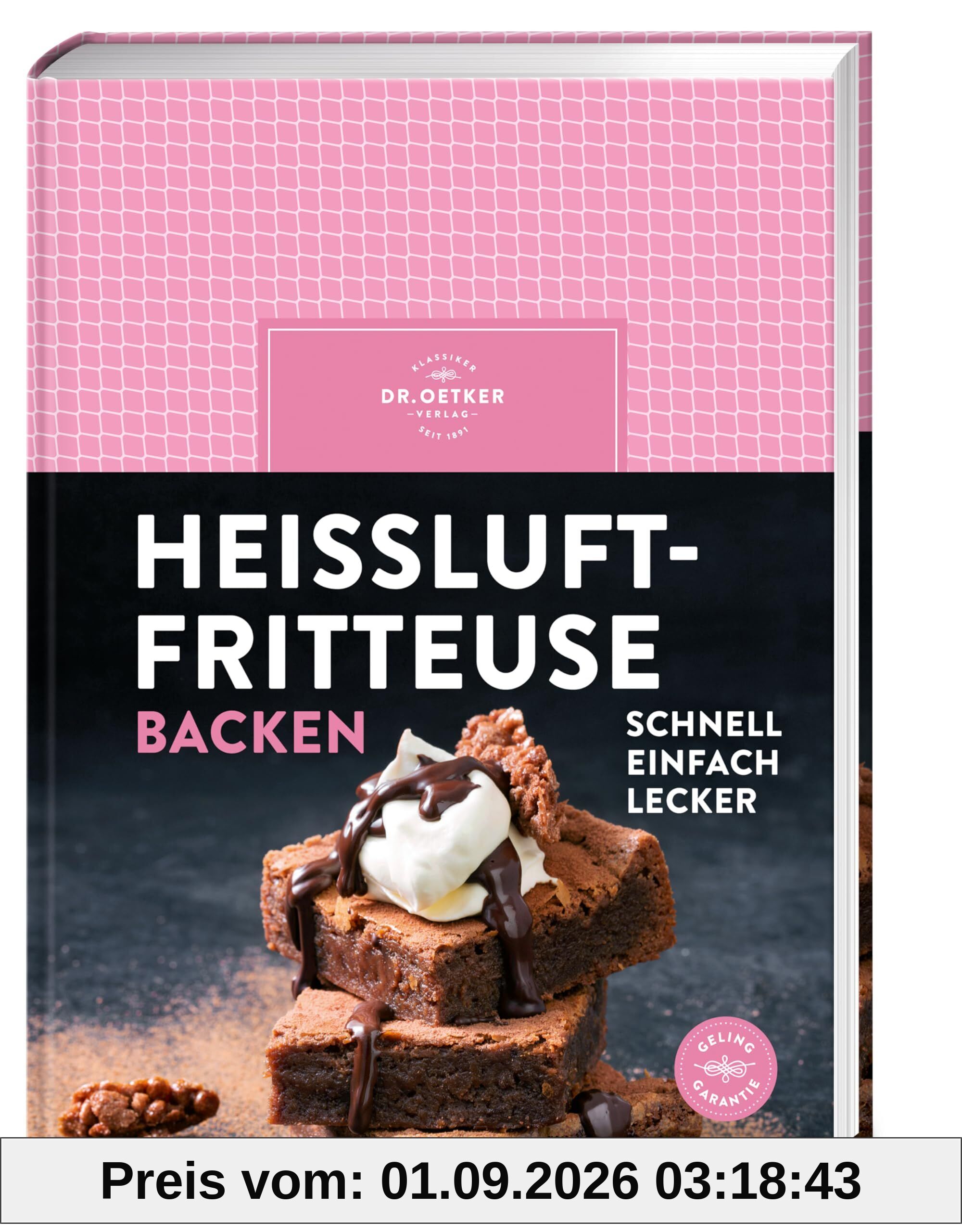 Heißluftfritteuse backen