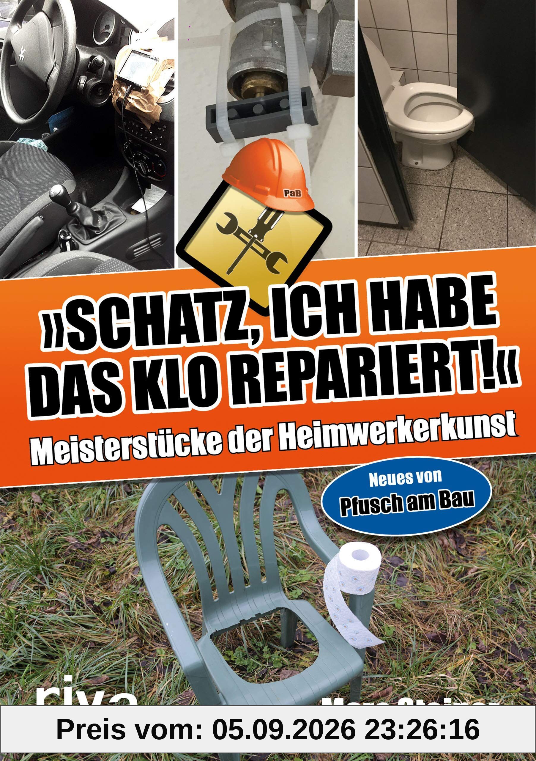 Schatz, ich habe das Klo repariert