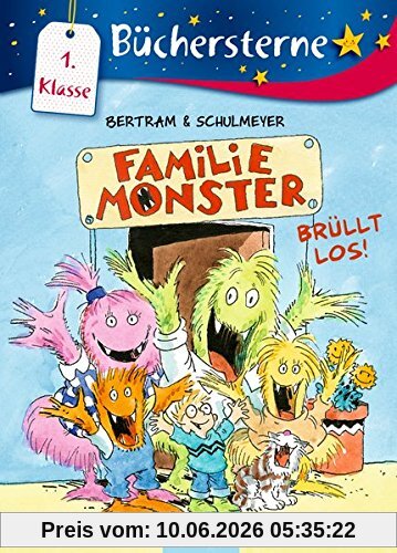 Familie Monster brüllt los!: Mit 16 Seiten Leserätseln und -spielen (Büchersterne)