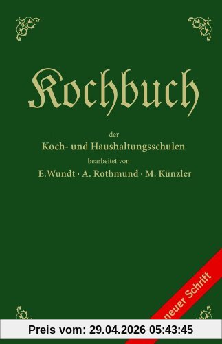 Kochbuch der Koch- und Haushaltungsschulen