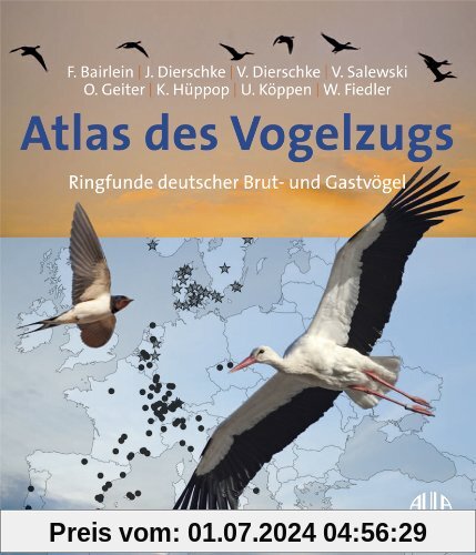 Atlas des Vogelzugs: Ringfunde deutscher Brut- und Gastvögel