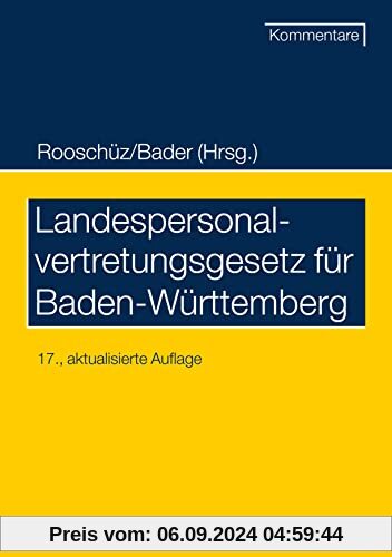 Landespersonalvertretungsgesetz für Baden-Württemberg