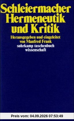 Hermeneutik und Kritik