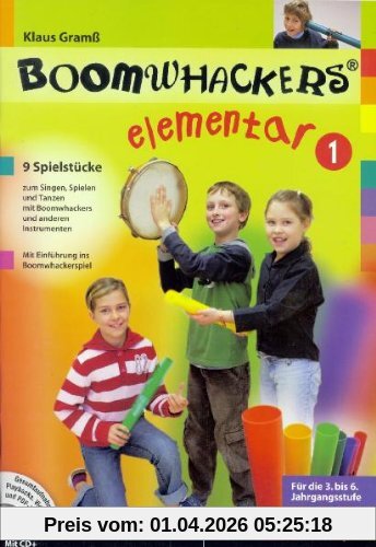 Boomwhackers elementar, m. Audio-CD/CD-ROM