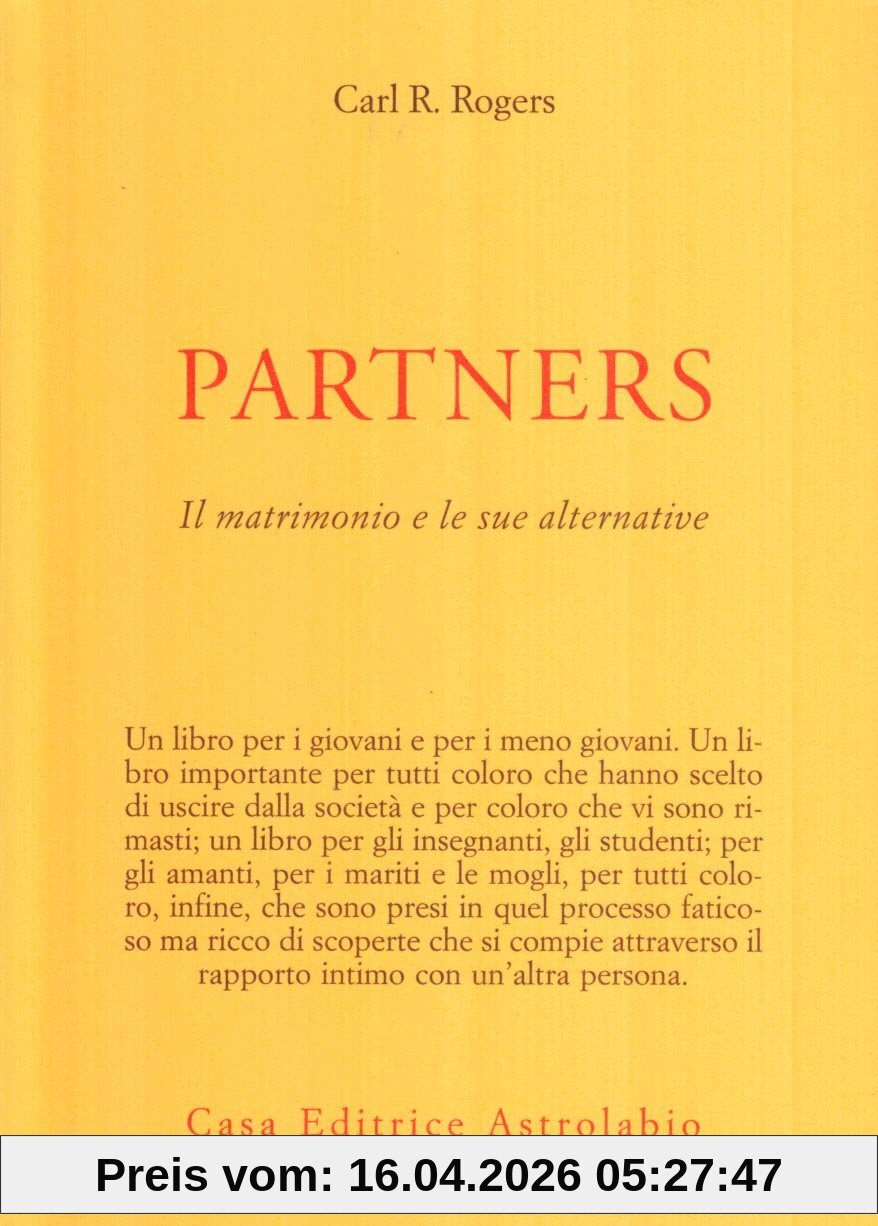 Partners. Il matrimonio e le sue alternative (Psiche e coscienza)