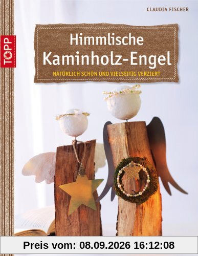 Himmlische Kaminholz-Engel: natürlich schön und vielseitig verziert
