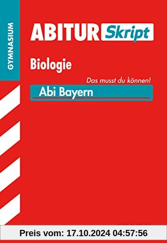 Abiturskript Bayern Biologie