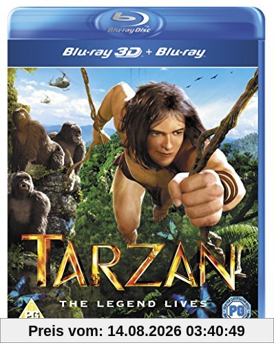 Reinhard Klooss Tarzan [Blu-ray 3D + Blu-ray] [2014] [Uk Import]