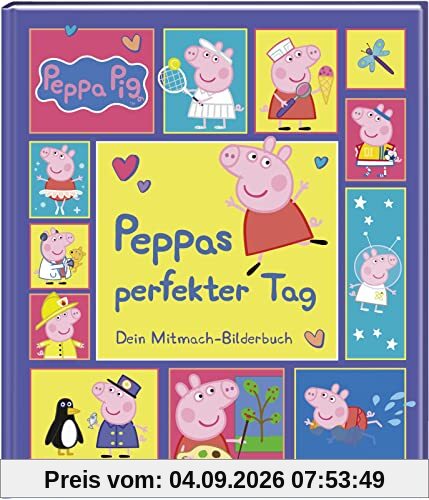 Peppa: Peppas perfekter Tag: Das große Mitmach-Bilderbuch! | Für Kita-Kinder (Peppa Pig)