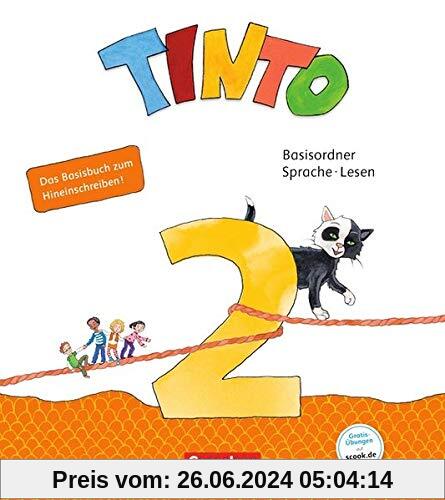 Tinto Sprachlesebuch 2-4 - Neubearbeitung 2019: 2. Schuljahr - Basisordner Sprache und Lesen: Basisbuch zum Hineinschrei