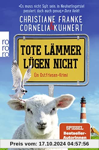 Tote Lämmer lügen nicht: Ein Ostfriesen-Krimi | «Zum Brüllen komisch, echter ostfriesischer Humor (nicht zu verwechseln 