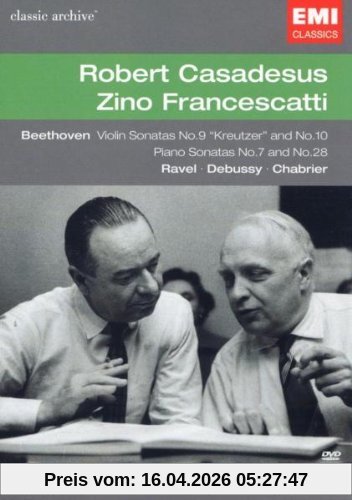 Robert Casadesus & Zino Francescatti - Klavier- und Violinsonaten