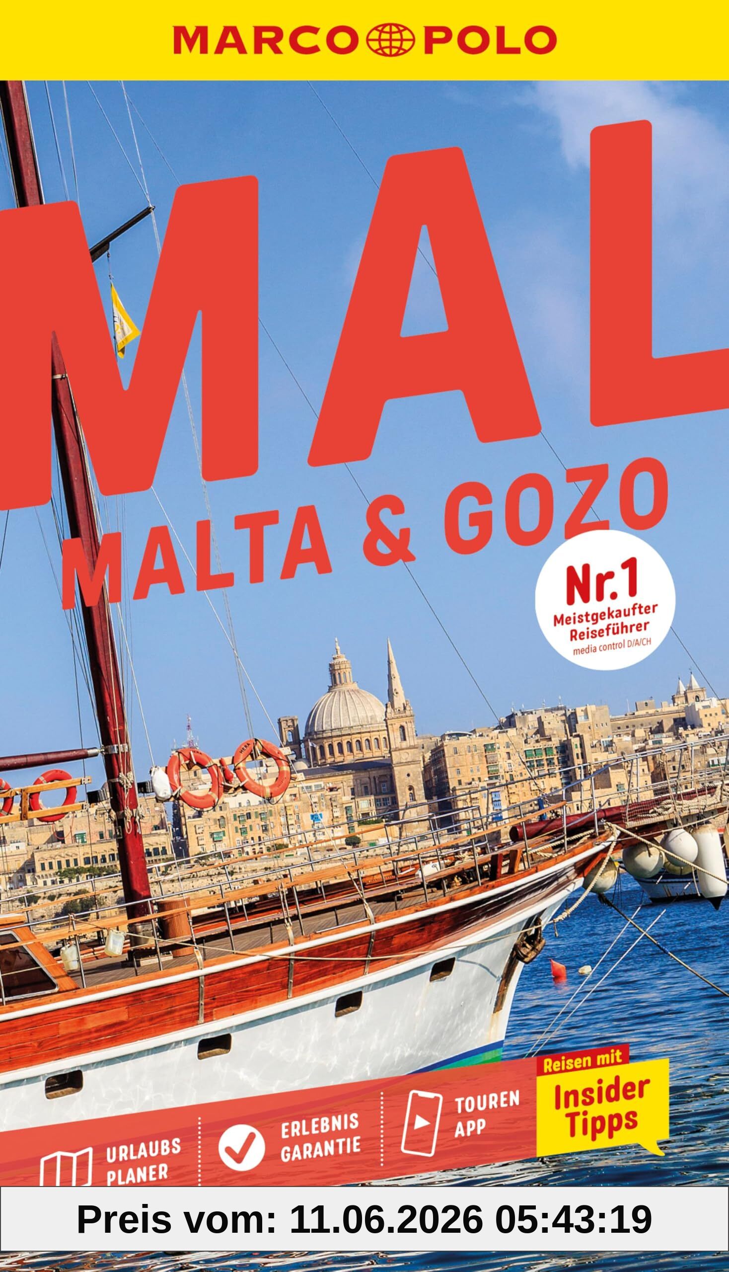 MARCO POLO Reiseführer Malta & Gozo: Reisen mit Insider-Tipps. Inkl. kostenloser Touren-App