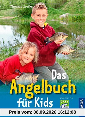 Das Angelbuch für Kids: Mit Fischsteckbriefen für unterwegs