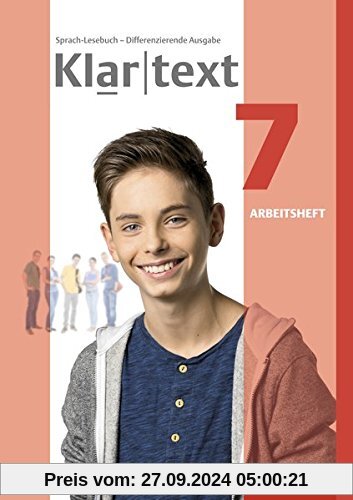 Klartext - Differenzierende allgemeine Ausgabe 2014: Arbeitsheft 7