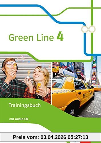 Green Line / Bundesausgabe ab 2014: Green Line / Trainingsbuch mit Audio-CD 8. Klasse: Bundesausgabe ab 2014