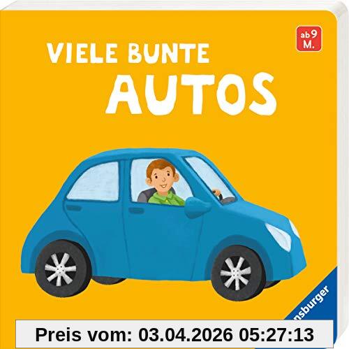Viele bunte Autos: Mein erstes Bilderbuch
