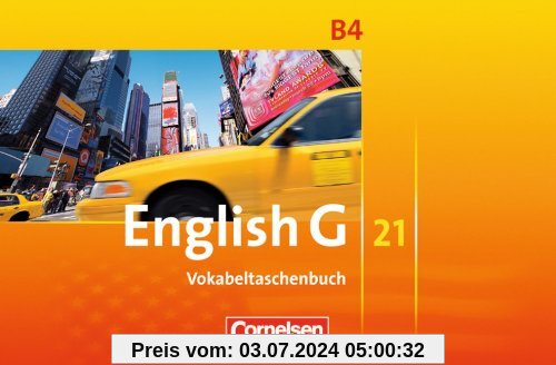 English G 21 - Ausgabe B: Band 4: 8. Schuljahr - Vokabeltaschenbuch