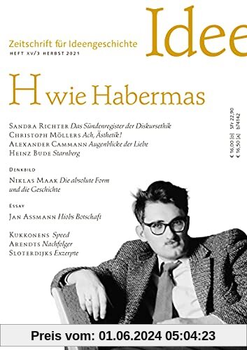 Zeitschrift für Ideengeschichte Heft XV/3 Herbst 2021: H wie Habermas