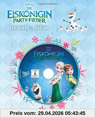 Disney - Die Eiskönigin - Party-Fieber - Buch mit DVD