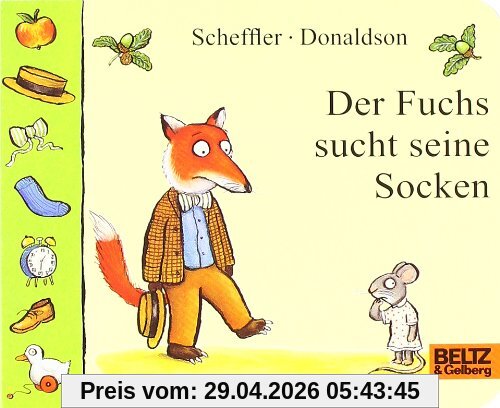 Der Fuchs sucht seine Socken: Papp- und Klapp-Bilderbuch