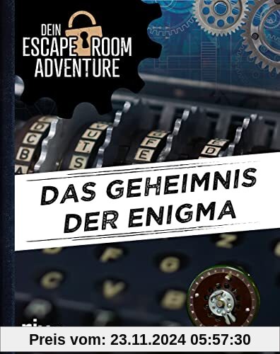 Dein Escape-Room-Adventure – Das Geheimnis der Enigma: Das perfekte Geschenk für alle Escape-Spiel-Fans. Ab 12 Jahren