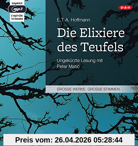 Die Elixiere des Teufels: Ungekürzte Lesung (2 mp3-CDs)