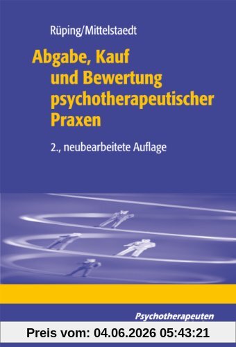 Uta Rüping Abgabe, Kauf Und Bewertung Psychotherapeutischer Praxen