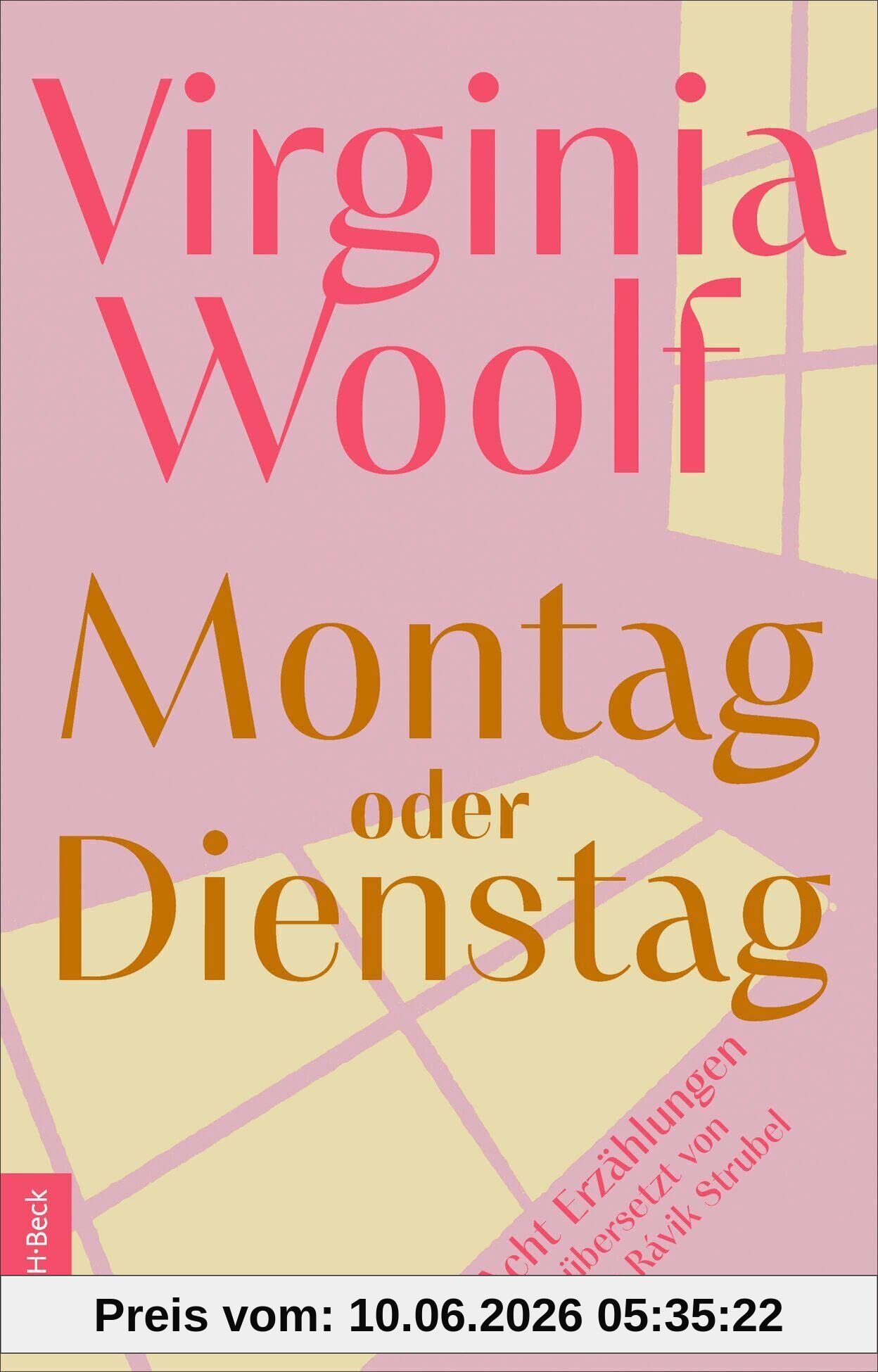 Montag oder Dienstag