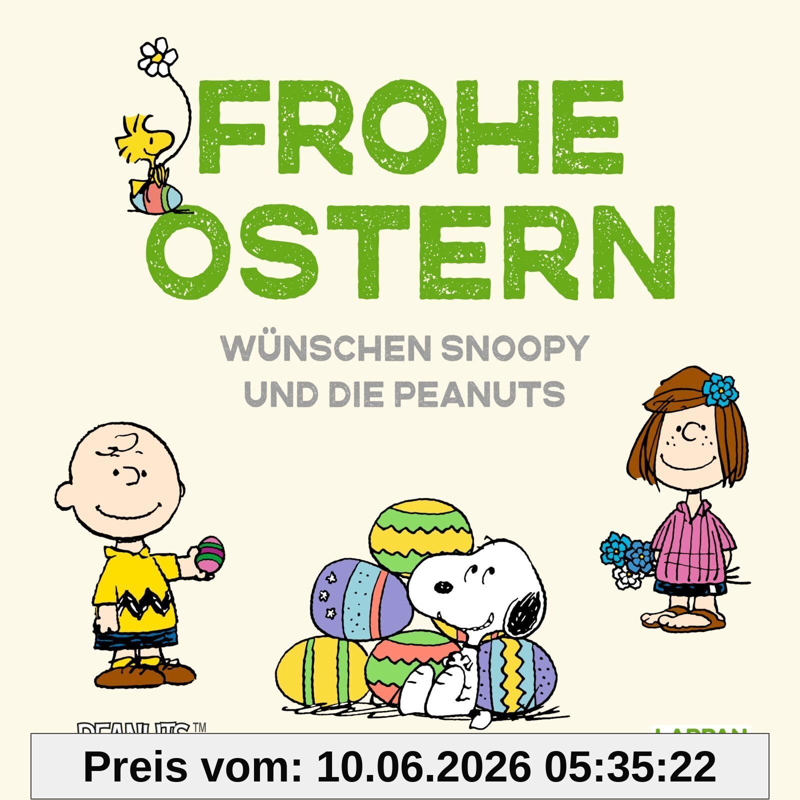 Peanuts Geschenkbuch: Frohe Ostern wünschen Snoopy und die Peanuts!