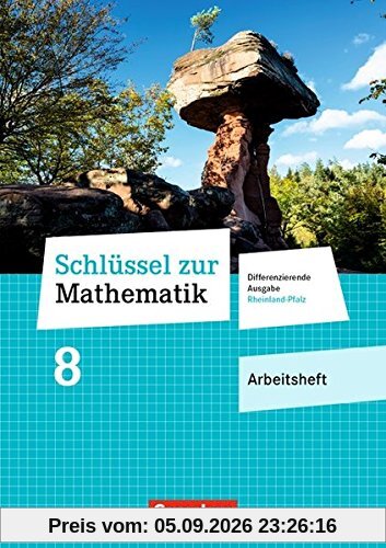 Schlüssel zur Mathematik - Differenzierende Ausgabe Rheinland-Pfalz / 8. Schuljahr - Arbeitsheft