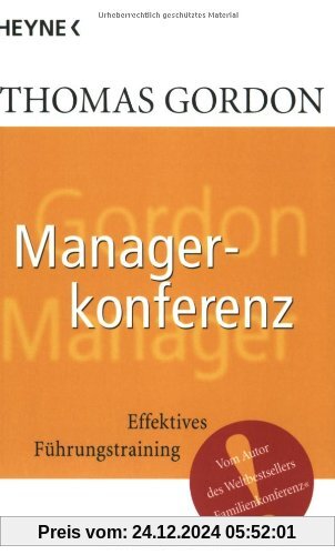 Heyne Sachbuch, Nr.28, Managerkonferenz: Effektives Führungstraining