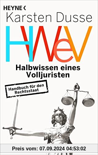 Halbwissen eines Volljuristen: Handbuch für den Rechtsstaat - Auch achtsames Morden ist strafbar – das Sachbuch des Best