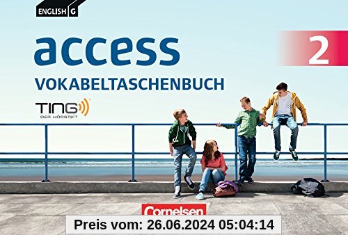 English G Access - Allgemeine Ausgabe: Band 2: 6. Schuljahr - Vokabeltaschenbuch: TING-fähig