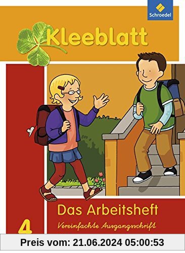 Kleeblatt. Das Sprachbuch - Ausgabe 2014 Bayern: Arbeitsheft 4