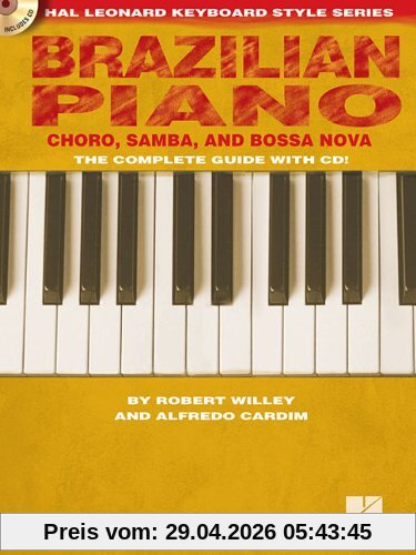 Hal Leonard Keyboard Style Brazilian Piano Keyboard Book/Cd