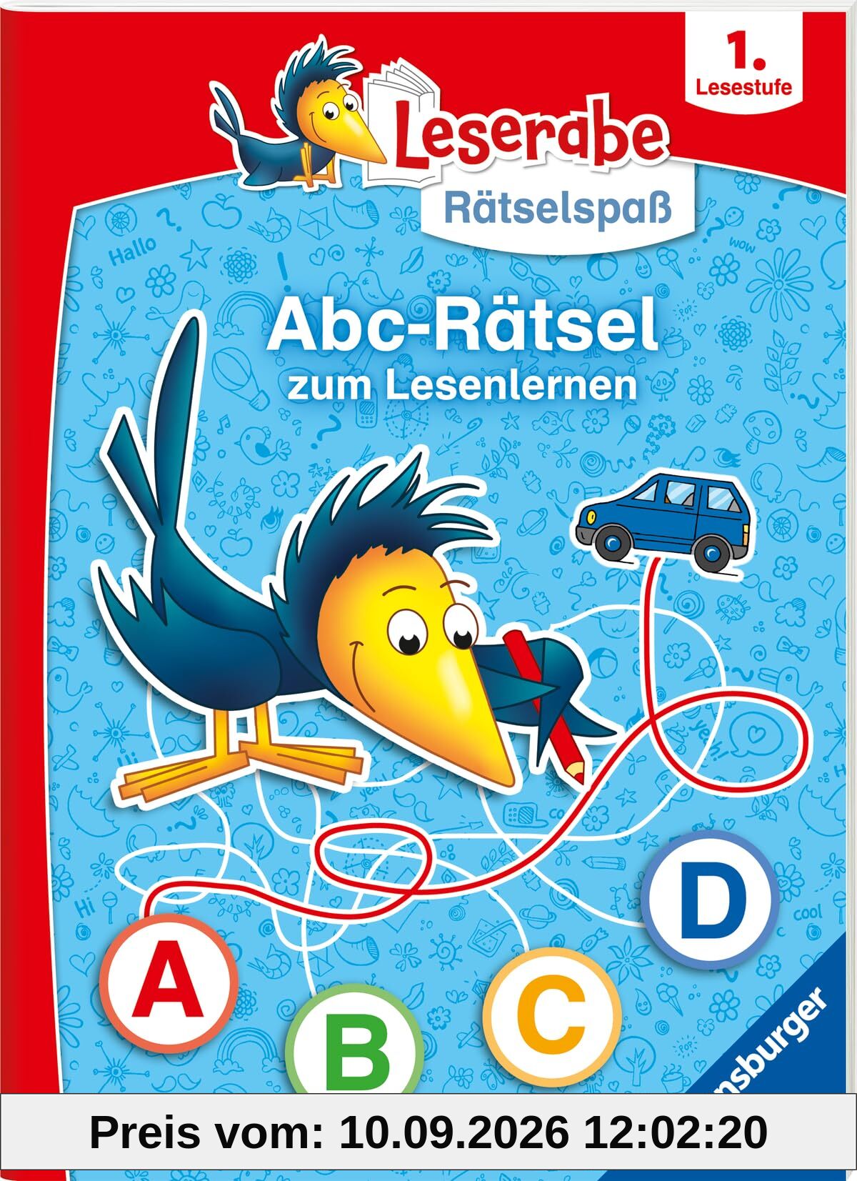 Ravensburger Leserabe Rätselspaß: Abc-Rätsel zum Lesenlernen - 1. Lesestufe für Leseanfänger