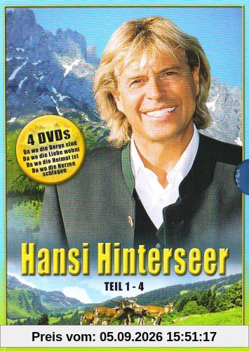 Hansi Hinterseer Box, Teil 1-4 (4 DVDs)