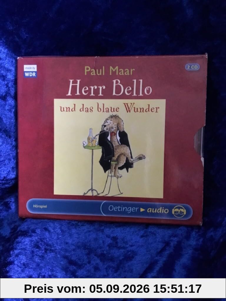 Herr Bello und das blaue Wunder. 2 CDs