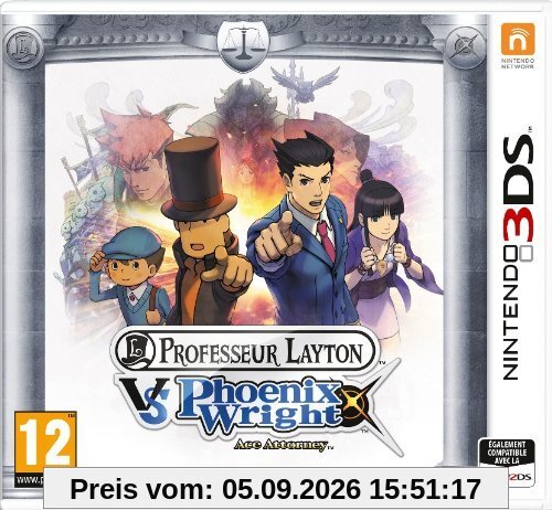 Professeur Layton Vs Phoenix Wright : Ace Attorney [Import FR]