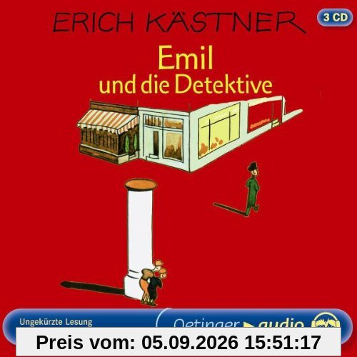 Emil und die Detektive (3 CD): Lesung